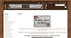 Desktop Screenshot of grannyjanestinworks.com